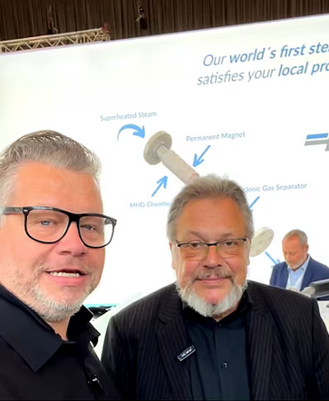 World's first hydrogen gas steam tube catalyst @ Hydrogen Technology EXPO Europe 2023